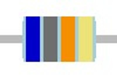 METAL OXIDE FILM RESISTOR 1W: 68kohm