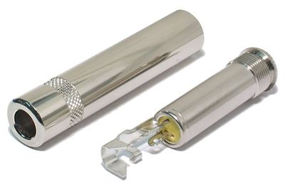 6,3mm STEREO JACK WITH METAL SHELL Neutrik