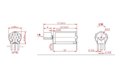 VIBRATION MOTOR 3V 10000RPM