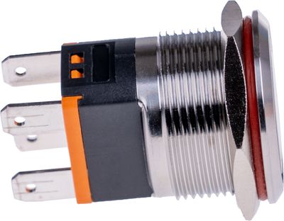 Joy-IT MOMENTARY PUSH BUTTON RED 15A