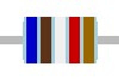 METAL FILM RESISTOR 0,6W: 61,9kohm