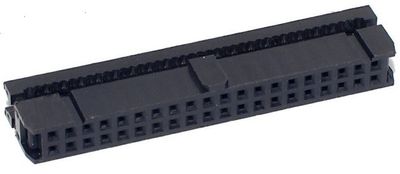 40P FLAT CABLE CONNECTOR FEMALE R2,54