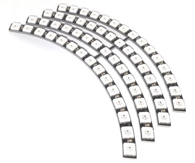 RGB-LED RING 60x WS2812 Ø16cm RGB-LED RING 60x WS2812 Ø16cm