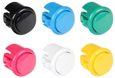 ARCADE MICROSWITCH 33X30 blue ARCADE MICROSWITCH 33X30 blue