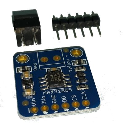 MAX31855 K-Type Thermocouple Breakout Board MAX31855 K-Type Thermocouple Breakout Board