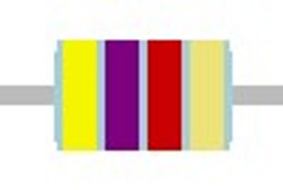 METAL OXIDE FILM RESISTOR 2W: 4,7kohm