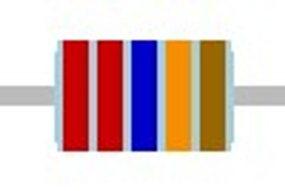 METAL FILM RESISTOR 0,6W: 226kohm