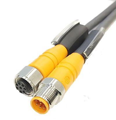 M12 EXTENSION CABLE 8 PIN 5m