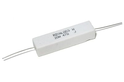 WIREWOUND RESISTOR 20W: 3,3ohm
