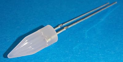 COLOR CHANGING 5mm RGB-LED 2-PIN "Candle"