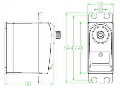 Feetech SERVO FR5311M