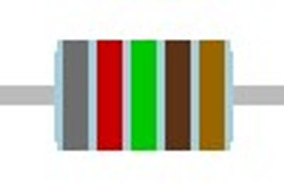 METAL FILM RESISTOR 0,6W: 8,25kohm