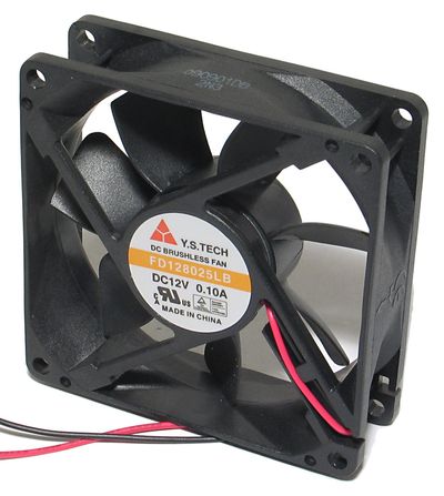 FAN 12VDC 80x25 BALL BEARING