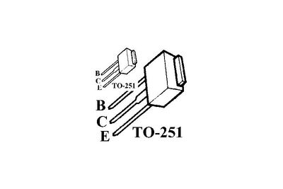 NPN SWITCHING TRANSISTOR 50V 8A 15W TO251