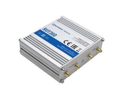 Teltonika RUT360 4G/LTE-A CAT6/WiFi ROUTER