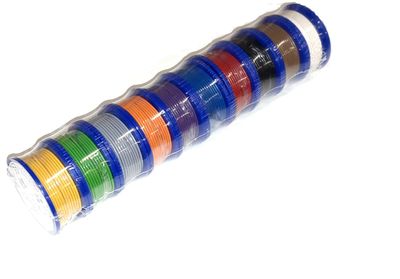 Equipment Wire Assortment 0,75mm2 10 colors