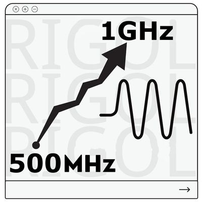 Rigol DHO5008-BWU05T10 500MHz - 1GHz OPTION LICENSE Rigol DHO5008-BWU05T10 500MHz - 1GHz OPTION LICENSE