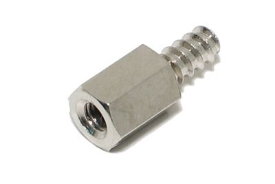 STEEL SPACER SCREW M3 8mm COARSE THREAD