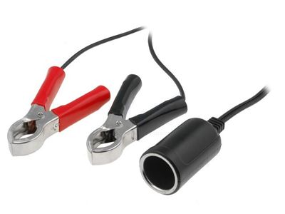 CIGARETTE LIGHTER JACK WITH BATTERY CLAMPS CIGARETTE LIGHTER JACK WITH BATTERY CLAMPS