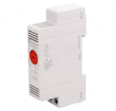 THERMOSTAT FOR DIN RAIL, NORMALLY OPEN