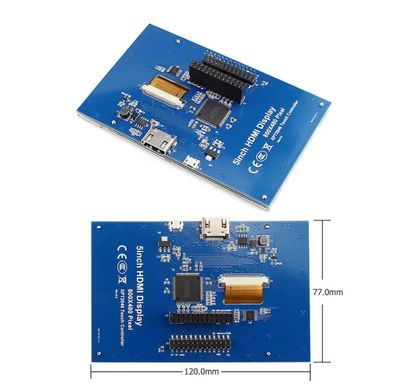 Elecrow 5" 800x480 HDMI,GPIO,RESTCH DISPLAY Elecrow 5" 800x480 HDMI,GPIO,RESTCH DISPLAY