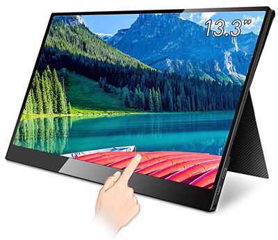 CrowVi 13.3" USB-C,mHDMI FullHD IPS +TOUCH