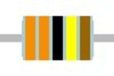 METAL FILM RESISTOR 0,6W: 3,3Mohm