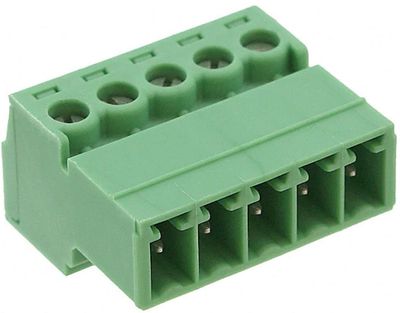 PLUGABLE TERMINAL BLOCK 5X 1,5MM2 R3,81