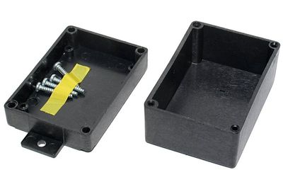 PLASTIC ENCLOSURE 74x51x28mm black