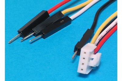 Crowtail 4-PIN DUPONT CABLE SET 20cm 5pcs