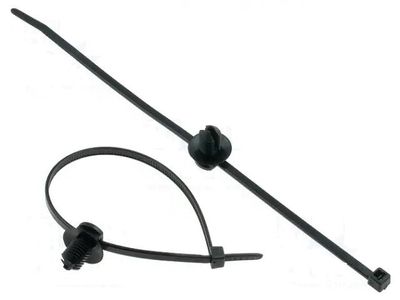 Cable tie with fixing lugs 190x3,6mm Cable tie with fixing lugs 190x3,6mm