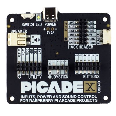 Pimoroni Picade X HAT USB-C for Raspberry Pi