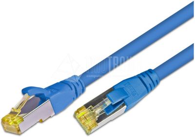 CAT6A PATCH CABLE SHIELDED S/FTP 2m blue