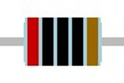 METAL FILM RESISTOR 0,6W: 200ohm