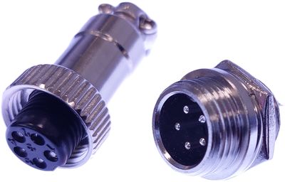 MINI MIC CONNECTOR PAIR 5-pin