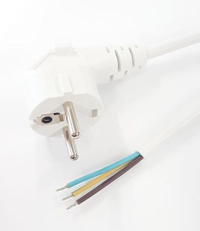 POWER CORD ANGLE WHITE 3m POWER CORD ANGLE WHITE 3m