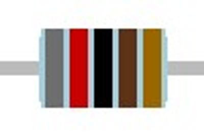 METAL FILM RESISTOR 0,6W: 8,2kohm