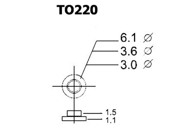 INSULATING BUSH TO220