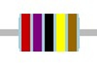 METAL FILM RESISTOR 0,6W: 2,7Mohm