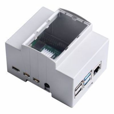 DIN-RAIL ENCLOSURE FOR RASPBERRY PI4B