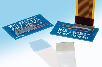 Hirose FH67-50S-0.5SV FPC/FFC connector, 50-pin, 0,5 mm, SMT Hirose FH67-50S-0.5SV FPC/FFC connector, 50-pin, 0,5 mm, SMT