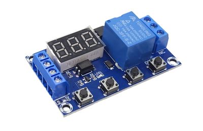 RELAY MODULE WITH TIMER 6 - 30VDC RELAY MODULE WITH TIMER 6 - 30VDC