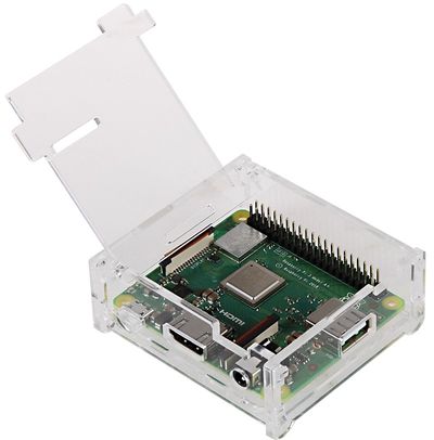 Joy-IT RASPBERRY PI 3A+ TRANSPARENT CASE
