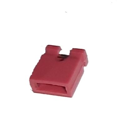 PCB JUMPER R2,54 RED