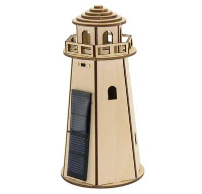 BUILDING KIT: Lighthouse with solar panel