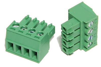 PLUGABLE TERMINAL BLOCK 4X R3,81