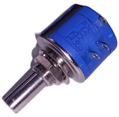 10-TURN POTENTIOMETER 6,3mm 2W LIN 5,0kohm