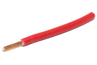 EQUIPMENT WIRE 1,50mm2 RED 1m