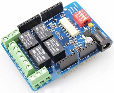ARDUINO SHIELD Relay Shield v1.1