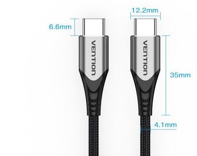 Vention USB-2.0 CABLE C-MALE / C-MALE 2,0m